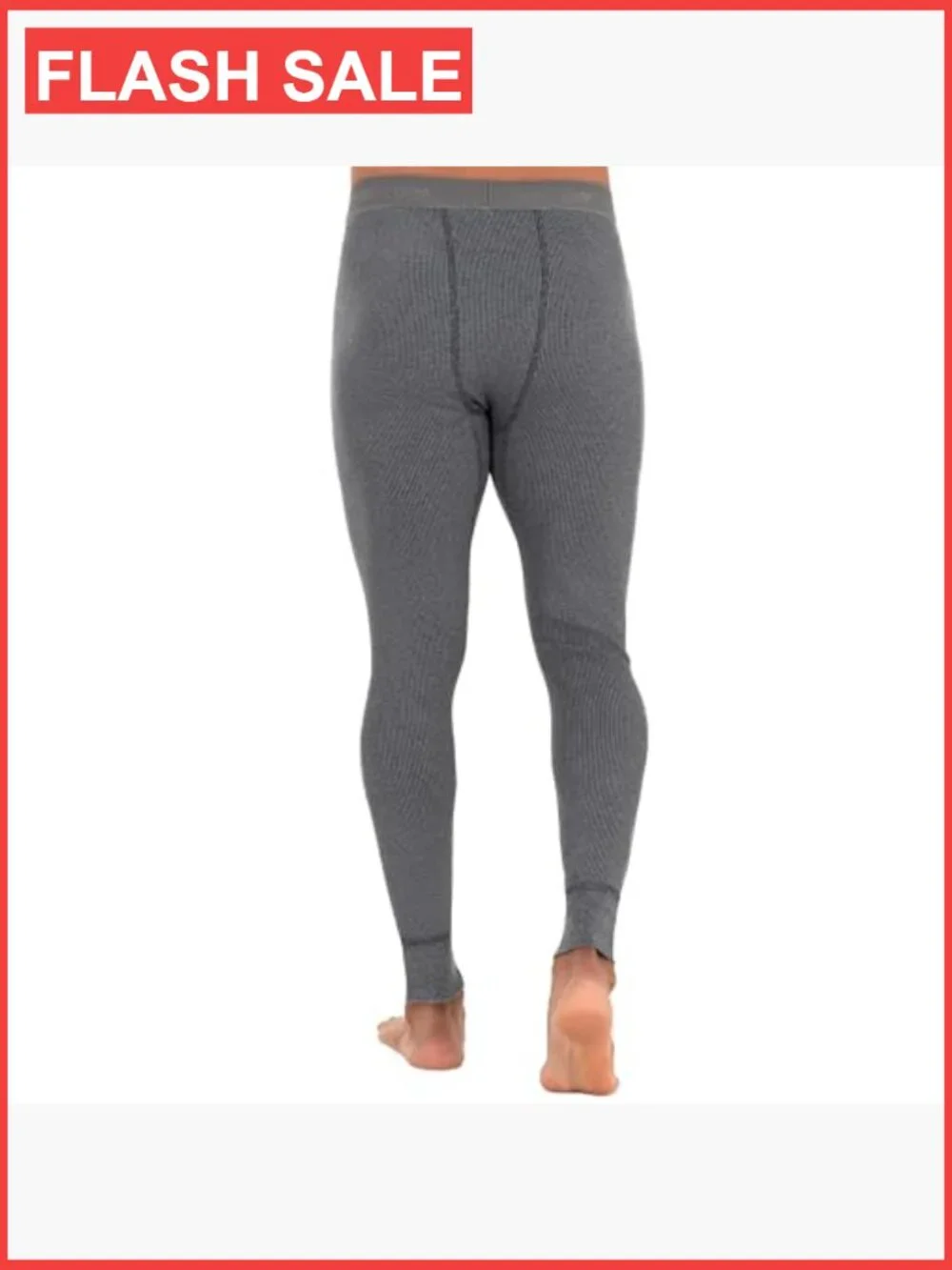 Men's Waffle Knit Thermal Underwear Long Johns Bottoms